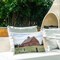 Rustic Barn Fence Posts Outdoor Printed Pillow Design by Lori Deiter, 14 x 7 x 20